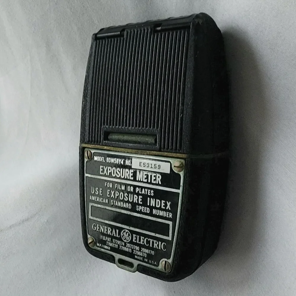 GE General Electric Vintage 1940s Photography Light Exposure Meter Model 8DW58Y4